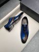 Berluti Man Black and Blue Calfskin Business Leather Shoes 0428113 (3)_th.jpg